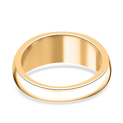 Band Ring in 24K Yellow Gold (Size 10.0) 1.48 Grams