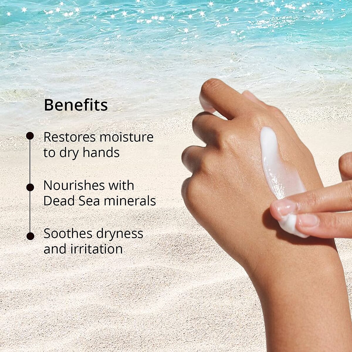 Dead Sea Essentials by AHAVA Set of 2 Hand Cream (2x 3.4oz) Ocean Mist image number 3