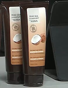 Dead Sea Essentials by AHAVA Set of 2 Salt Scrubs (2x 7.5oz) Coconut