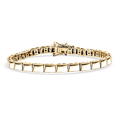 Yellow Gold Over Sterling Silver / 6.5 Inches - Product card gallery slide 1 (10178155774265)