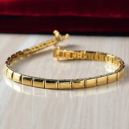 Yellow Gold Over Sterling Silver / 6.5 Inches - Product card gallery slide 2 (10178155774265)