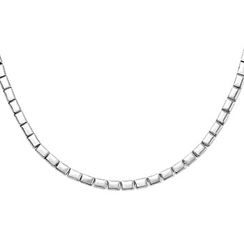 Rhodium Over Sterling Silver - Product card gallery slide 1 (10178155807033)