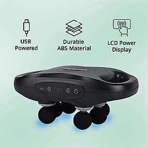 Livmore 6pcs Head Fascia Gun - Black