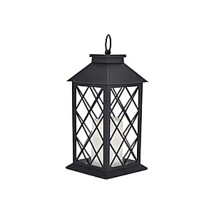 Livmore Black Compact LED Lantern (3x1.5V AAA Batteries Not included)