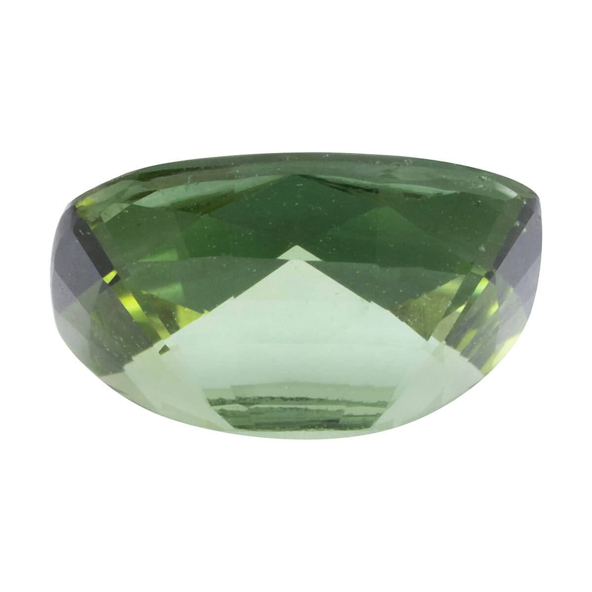 AAAA Green Tourmaline (Cush 8x6 mm) 1.50 ctw image number 2