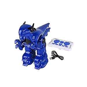 Doorbuster Blue T16 Smart Robo Dinosaur Toy with Remote Control (Battery Not Included)