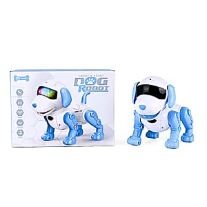 Doorbuster Blue Bionic Smart Robotic Dog Toy with Remote Control