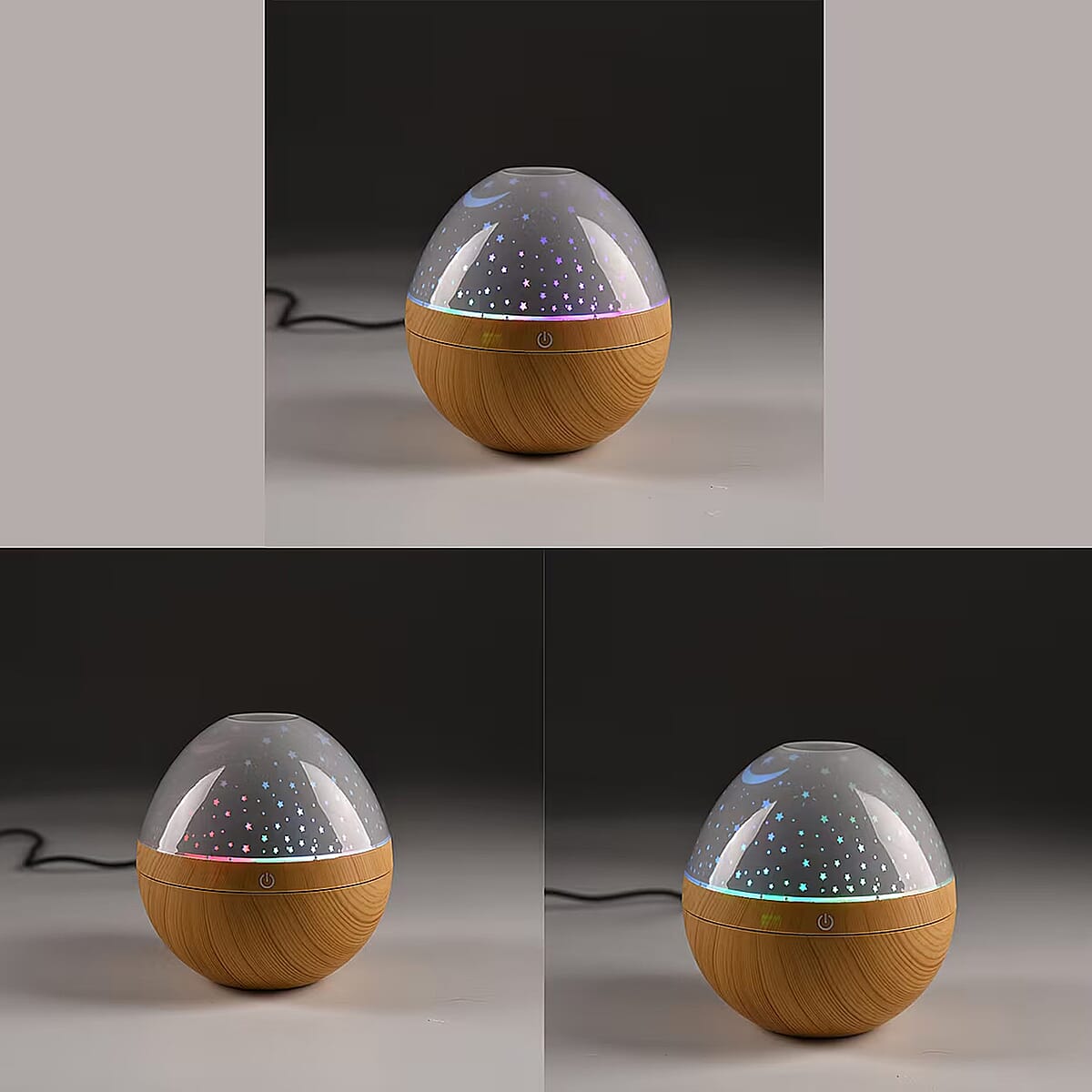 Livemore Aroma Diffuser with Colorful Light Changing and 5 Essential Oil (300ml) image number 1