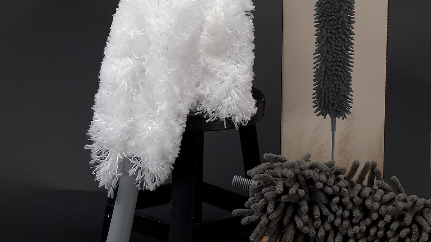 Livmore 5 in 1 Extendable Duster Set - Gray