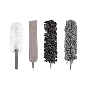 Livmore 5 in 1 Extendable Duster Set - Gray
