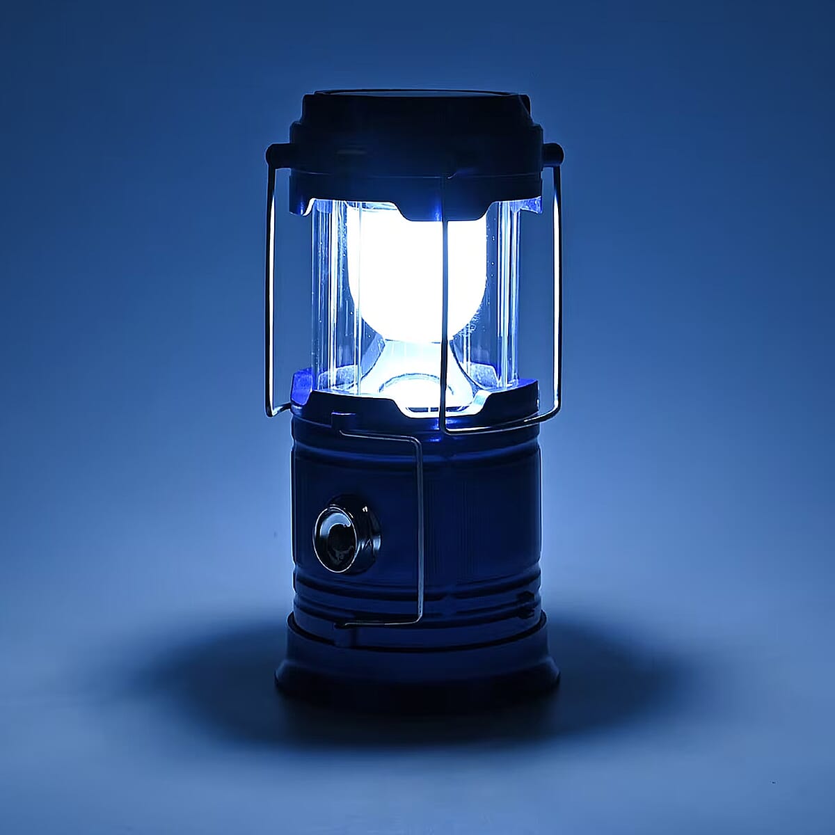 Livmore Solar Light USB Charging 1200 mAh Battery - Blue image number 1