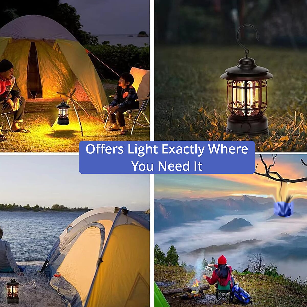 Livmore Solar Light USB Charging 1200 mAh Battery - Blue image number 6