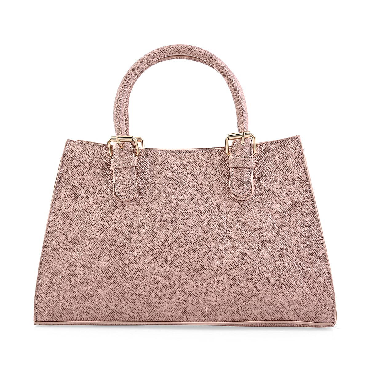 Closeout Bebe Blush Faux Leather Trapezoid Shoulder Bag image number 1