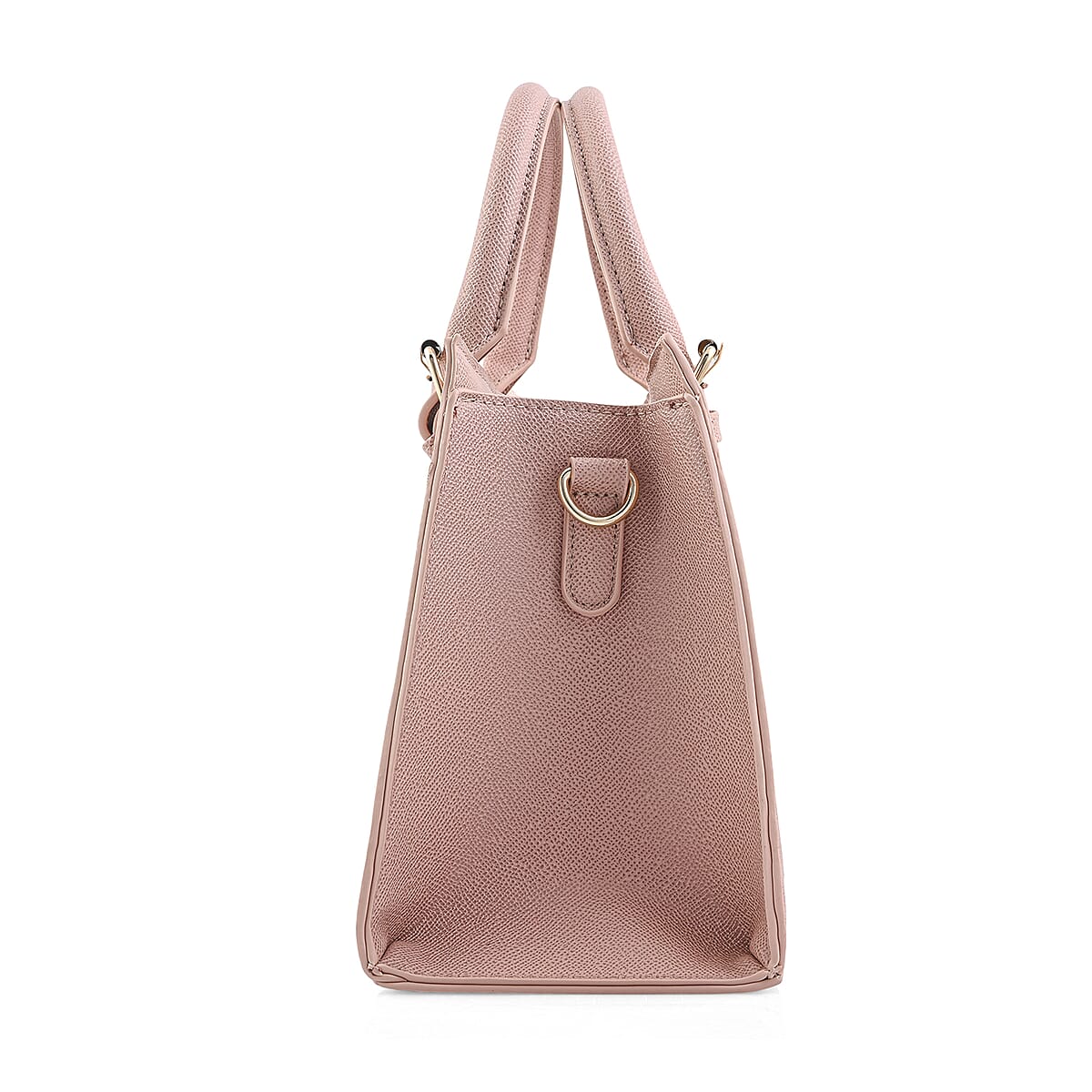 Closeout Bebe Blush Faux Leather Trapezoid Shoulder Bag image number 2