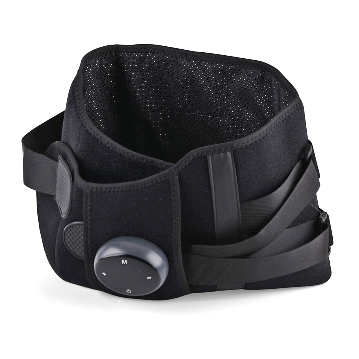 Livmore Rechargeable Waist Massager with Heat and Vibration Therapy-Black image number 2