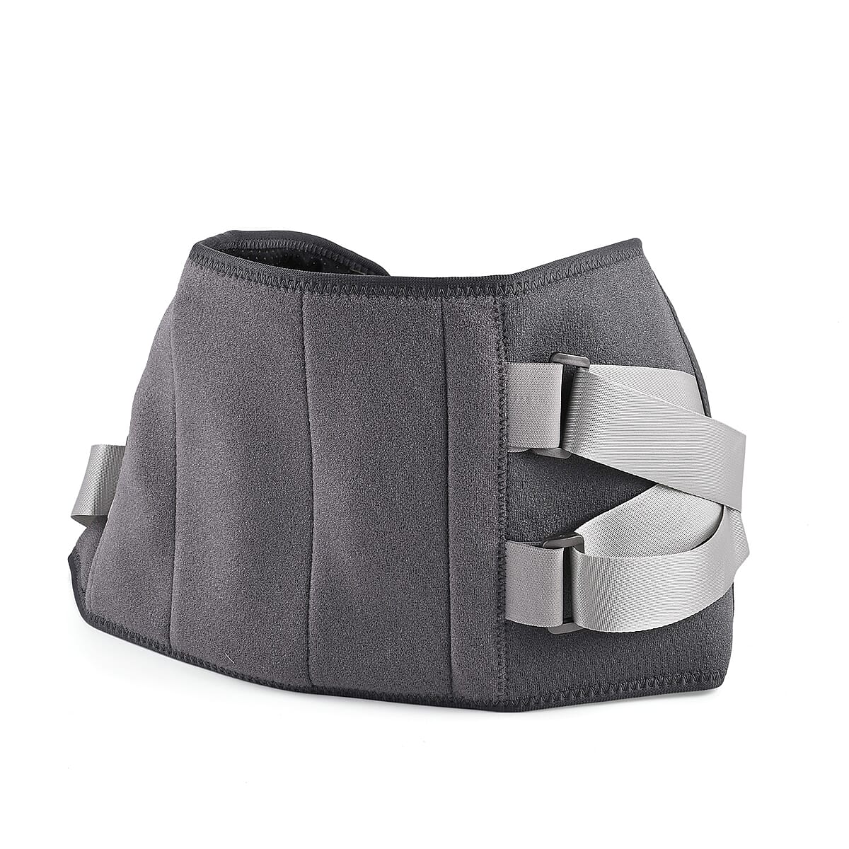 Livmore Rechargeable Waist Massager with Heat and Vibration Therapy-Gray image number 3