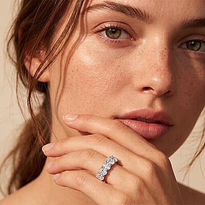 Luxuriant Lab Grown Diamond G VS 2.50 ctw Ring in 14K White Gold (Size 12.0) 4.10 Grams
