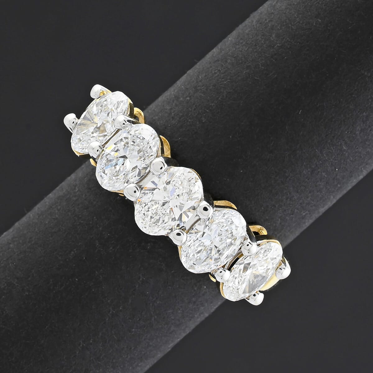 Luxuriant Lab Grown Diamond G VS 2.50 ctw Ring in 14K Yellow Gold (Size 9.0) 4.10 Grams image number 1