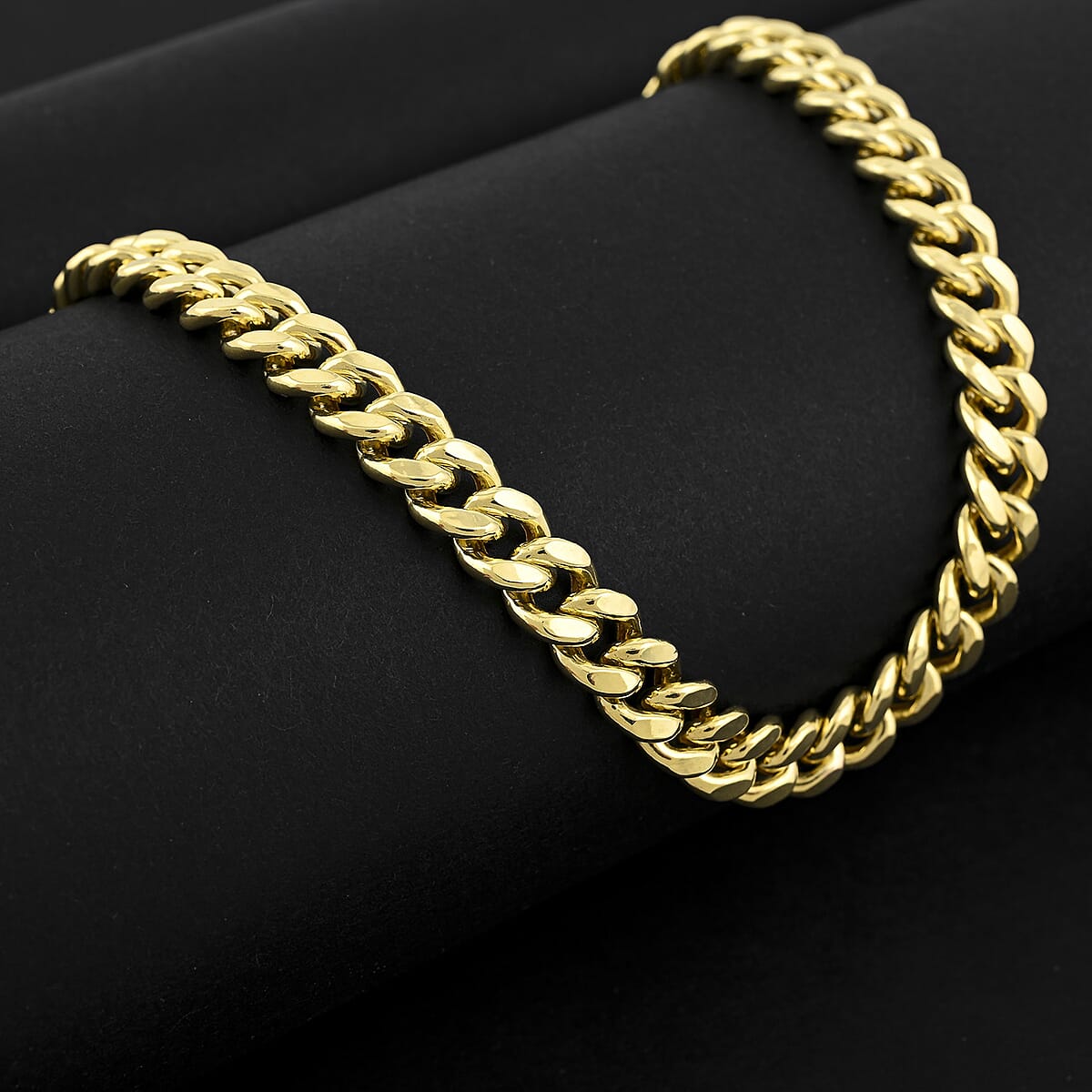 6.7mm Miami Cuban Chain Necklace in 10K Yellow Gold 20.4 Grams 24 Inches image number 1