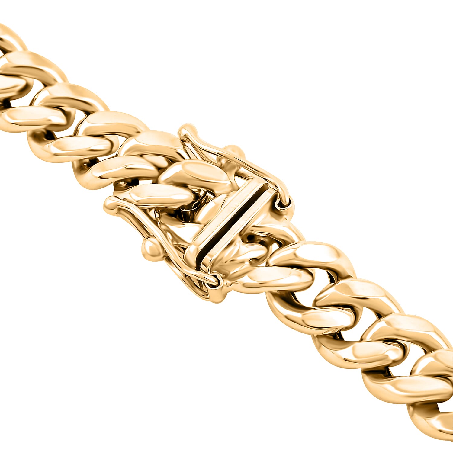 6.7mm Miami Cuban Chain Necklace in 10K Yellow Gold 20.4 Grams 19.40 Inches