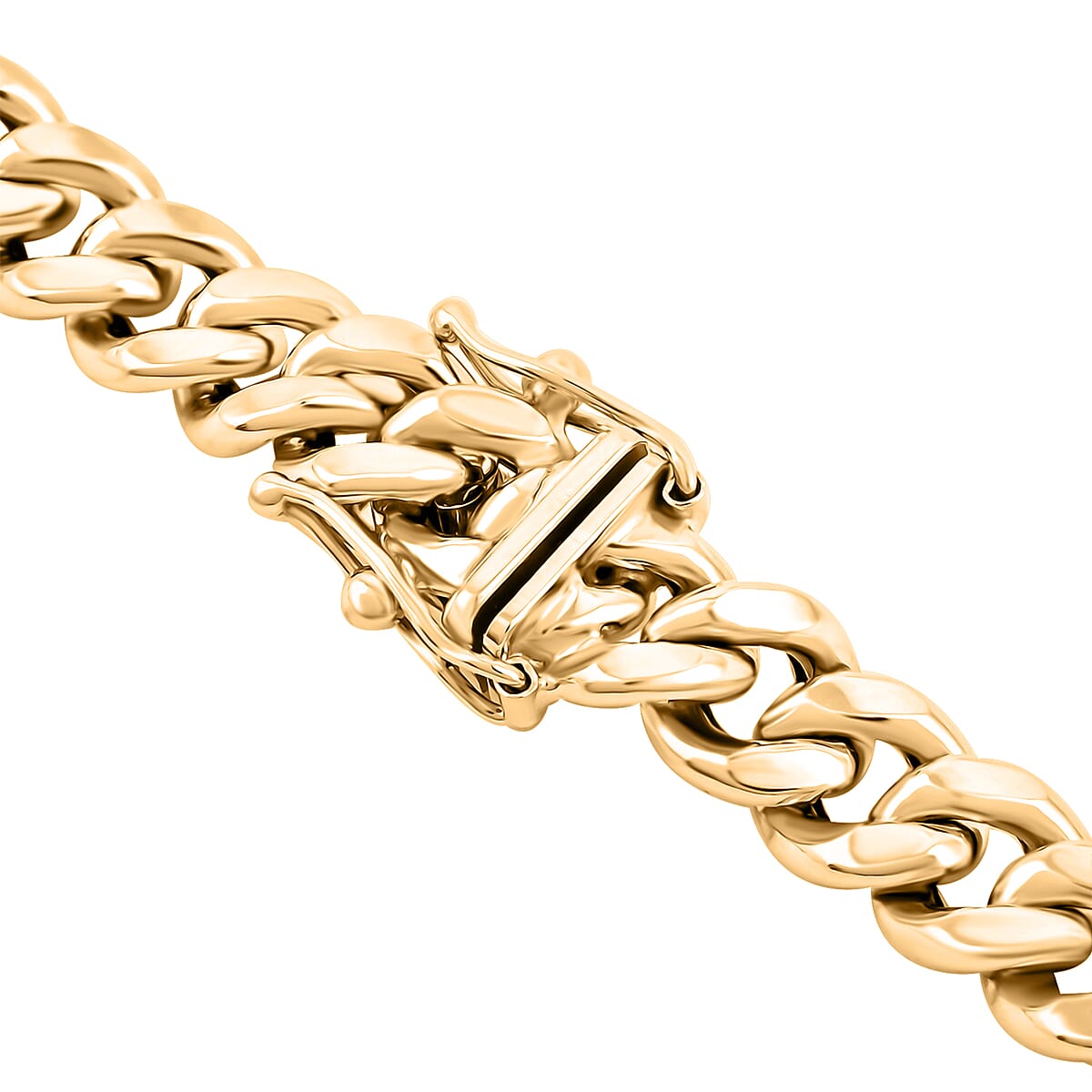 6.7mm Miami Cuban Chain Necklace in 10K Yellow Gold 20.4 Grams 24 Inches image number 3
