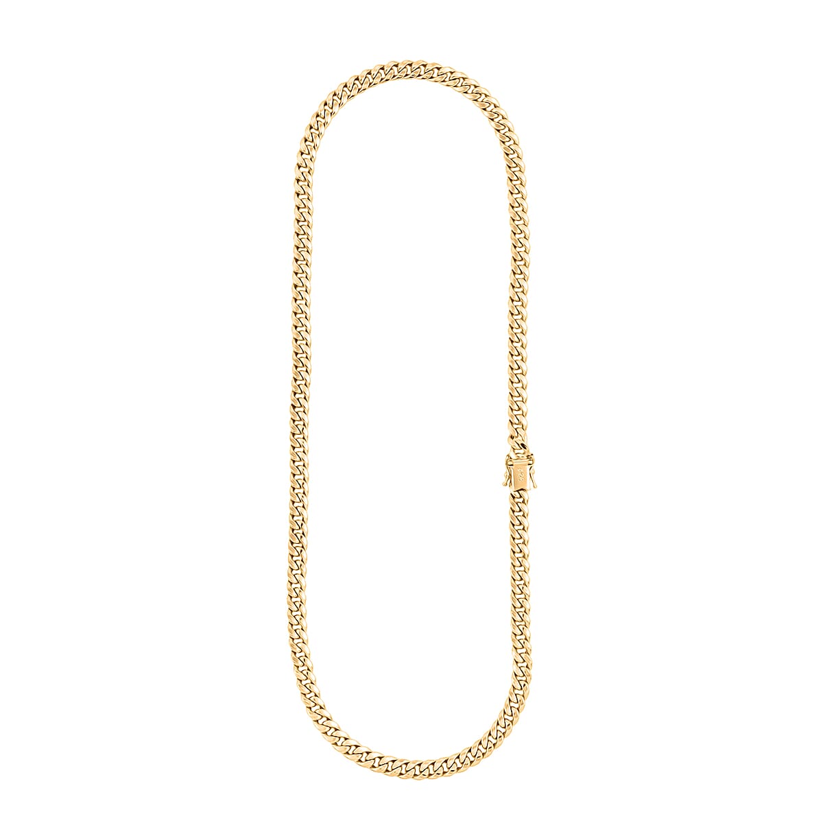6.7mm Miami Cuban Chain Necklace in 10K Yellow Gold 17.50 Grams 22 Inches image number 4