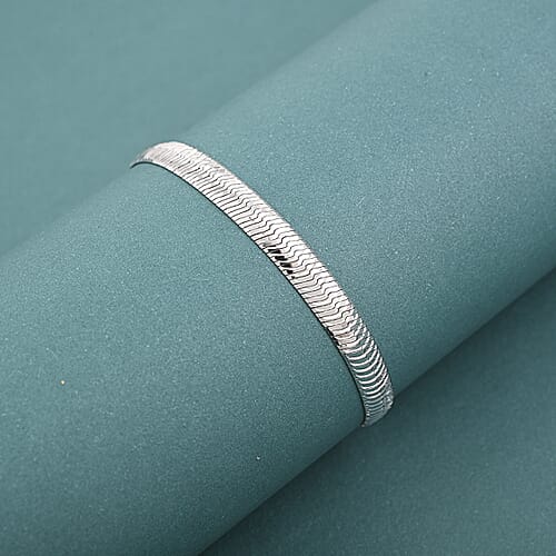 Rhodium Over Sterling Silver - Product card gallery slide 2 (9432921342207)