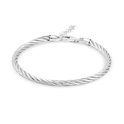 Rhodium Over Sterling Silver - Product card gallery slide 1 (9432929140991)
