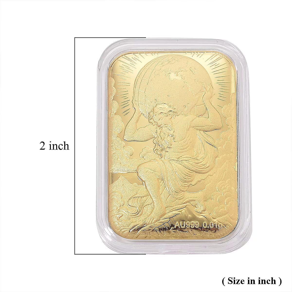 24K Yellow Golden Atlas Emboss Sheet 10mg image number 5