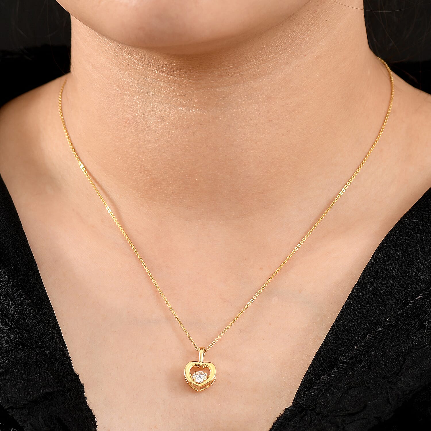 Yellow Gold Over Sterling Silver