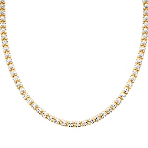 Doorbuster Italian Ice Chain Necklace in 14K YG Over and Sterling Silver 19.42 Grams 18 Inches