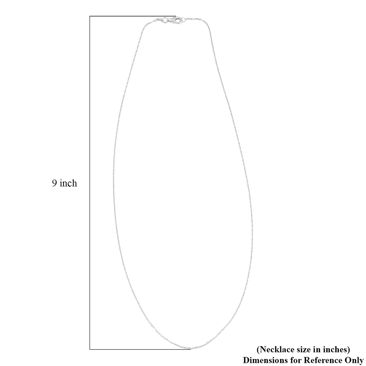 Italian Sterling Silver Diamond-cut Rock Chain Necklace (20 Inches) (2.51 Grams) image number 6