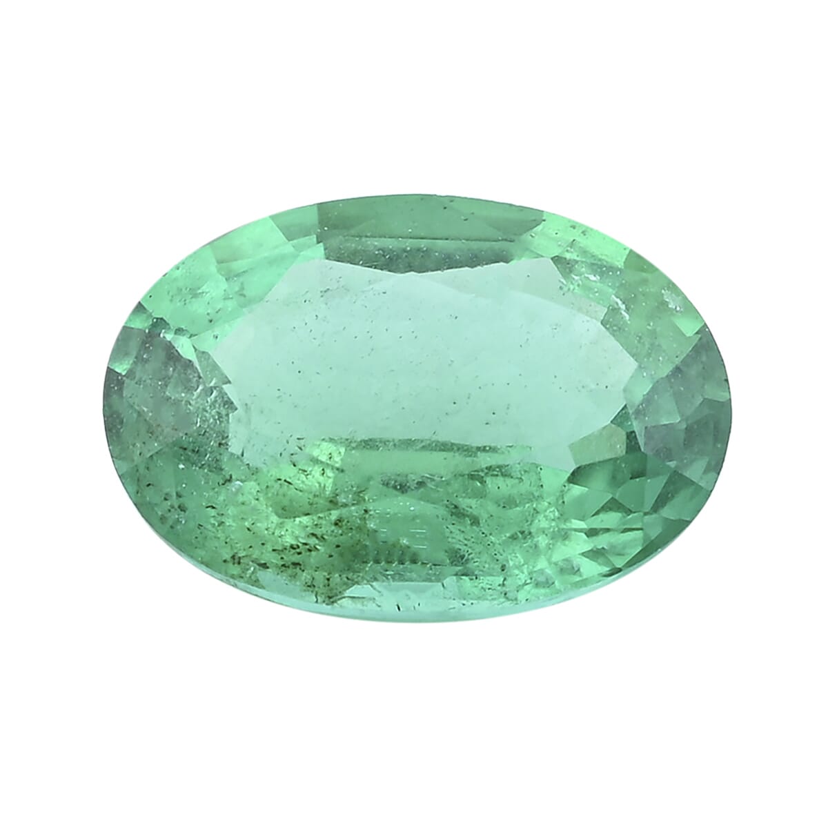 AAAA Kagem Zambian Emerald (Ovl 7x5 mm) 0.70 ctw image number 0