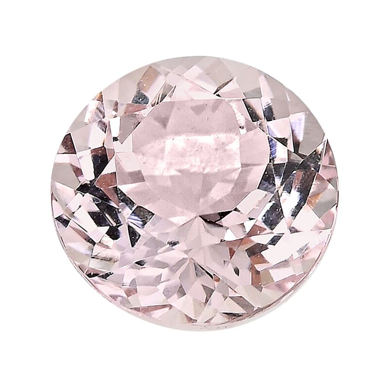 AAAA Palmeiras Pink Morganite (Rnd 9 mm) 2.00 ctw