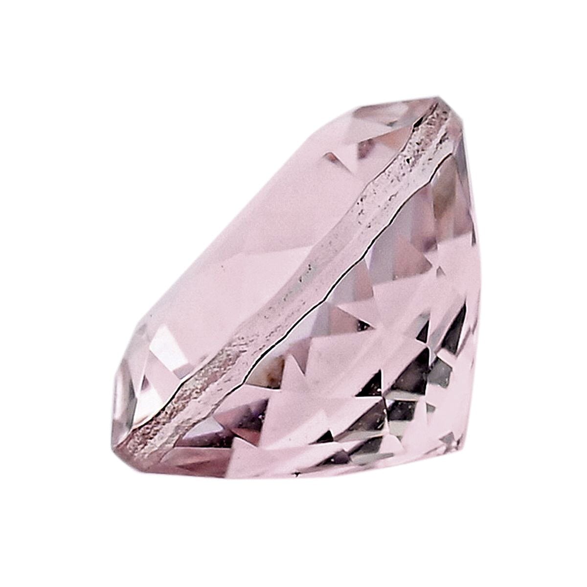 AAAA Palmeiras Pink Morganite (Rnd 9 mm) 2.00 ctw image number 1