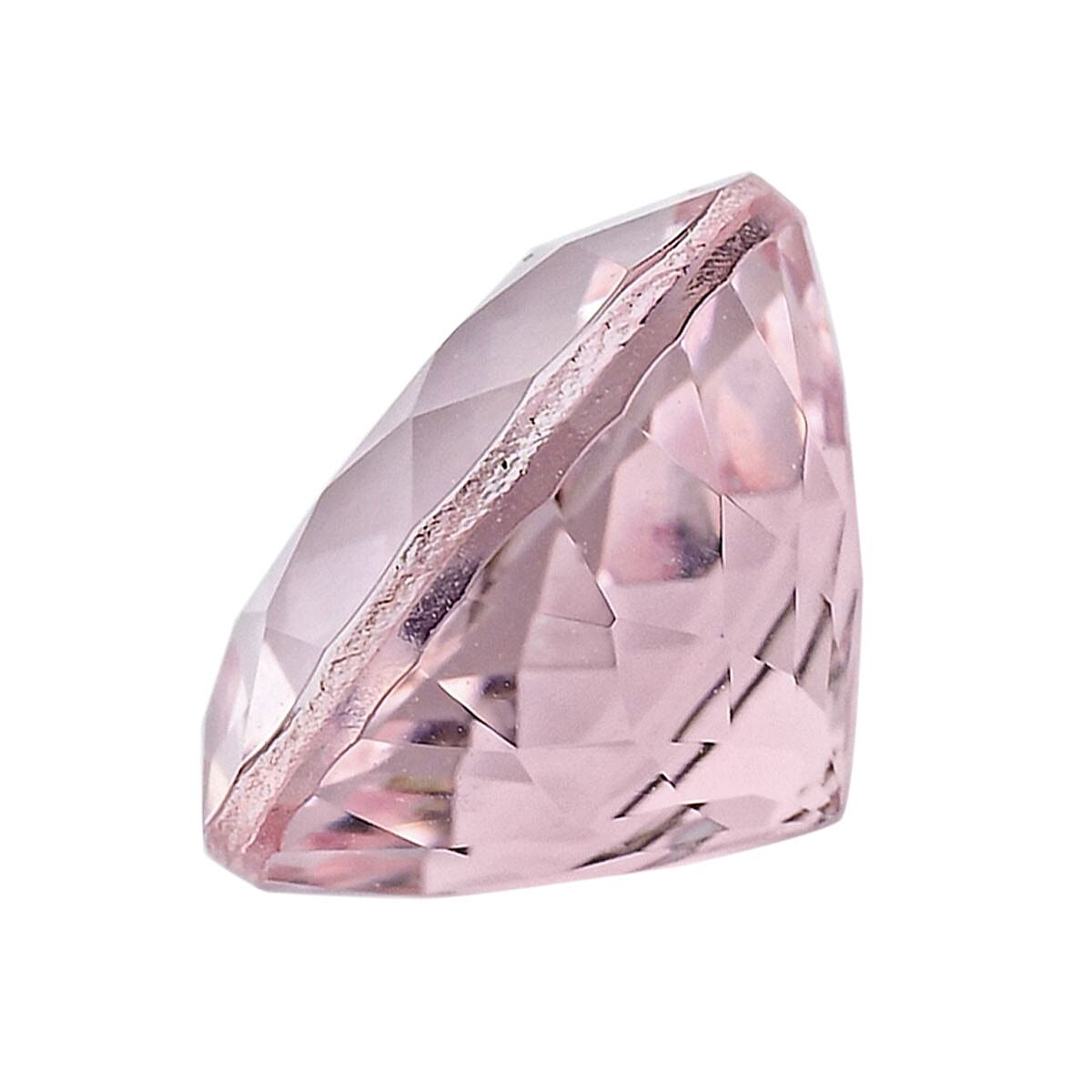 AAAA Palmeiras Pink Morganite (Rnd 9 mm) 2.00 ctw image number 2