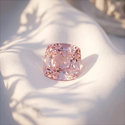 AAAA Palmeiras Pink Morganite (Cush 9 mm) 2.00 ctw
