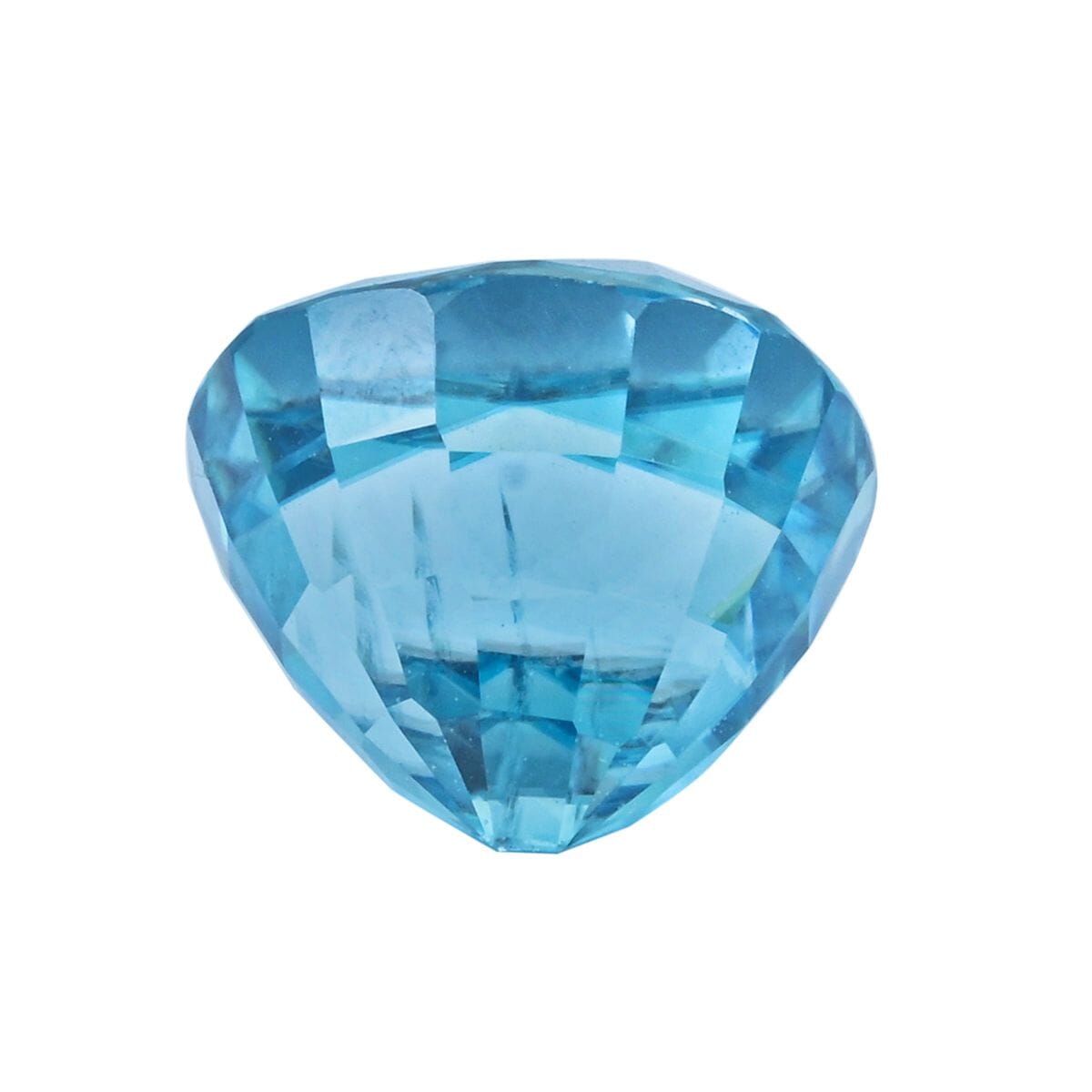 AAAA Perito Moreno Cambodian Blue Zircon (Ovl Free Size) 6.00 ctw image number 2
