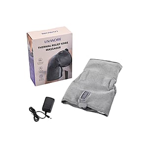 Massage Knee Wrap with Bulit-in Controller and Adaptor (100-240V 50/60hz, 12V 2000mA)