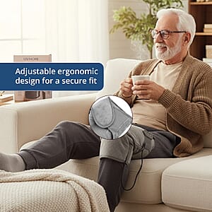 Massage Knee Wrap with Bulit-in Controller and Adaptor (100-240V 50/60hz, 12V 2000mA)