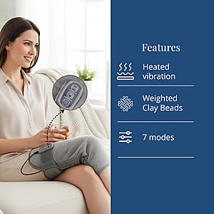 Massage Knee Wrap with Bulit-in Controller and Adaptor (100-240V 50/60hz, 12V 2000mA)