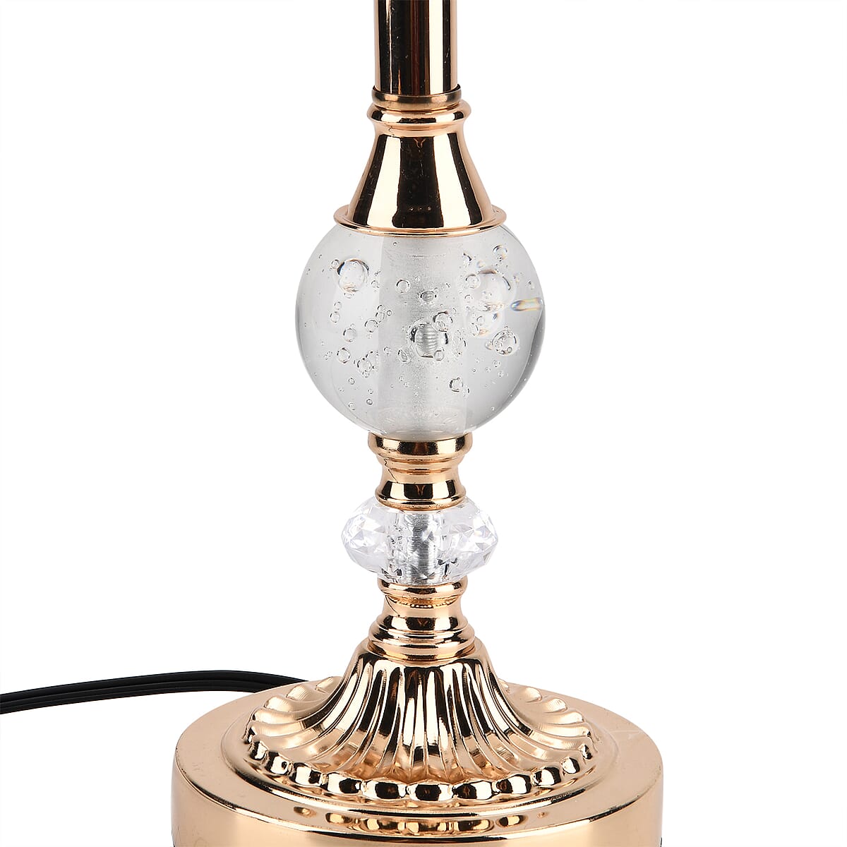 Livmore Blue 6cm Ball Feather Table Lamp with Plug image number 7