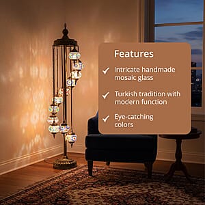 Doorbuster Livmore 11 Heads Turkish Lamp with Plug (including E12 Bulb) (100V, 60W)
