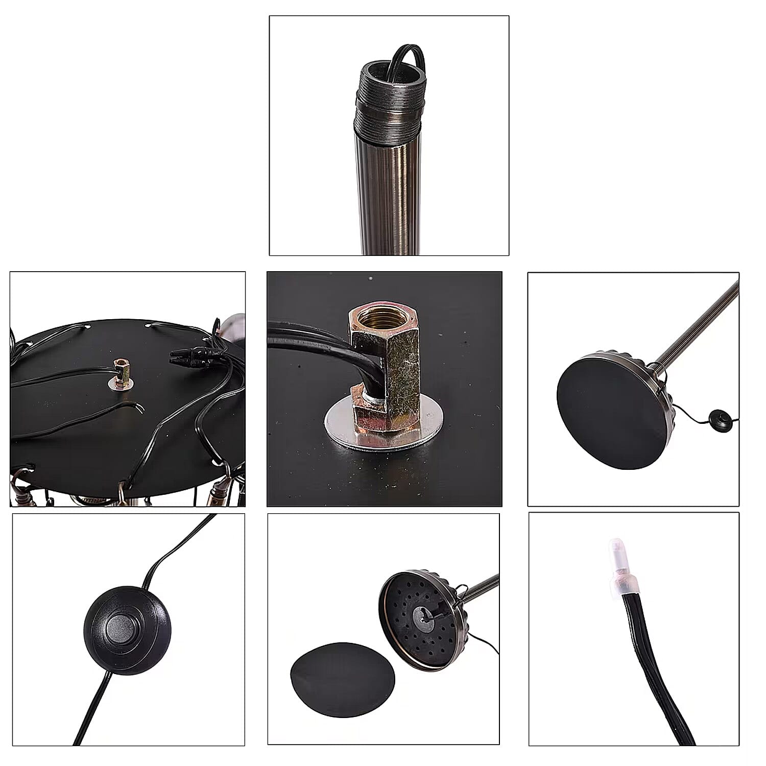 Livmore 11 Heads Turkish Lamp with Plug (including E12 Bulb) (100V, 60W)