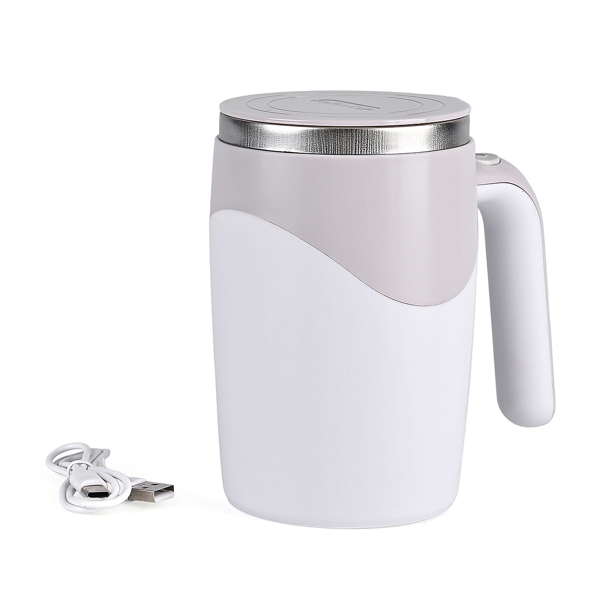 Livmore White Automatic Magnetic Stirring Cup (380 ml) image number 5