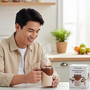 Livmore Coffee Automatic Magnetic Stirring Cup (380 ml)