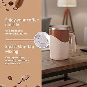 Livmore Coffee Automatic Magnetic Stirring Cup (380 ml)