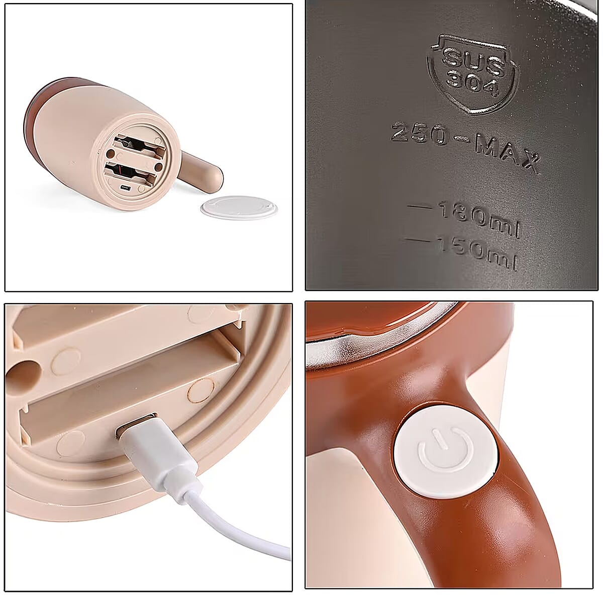 Livmore Coffee Automatic Magnetic Stirring Cup (380 ml) image number 7