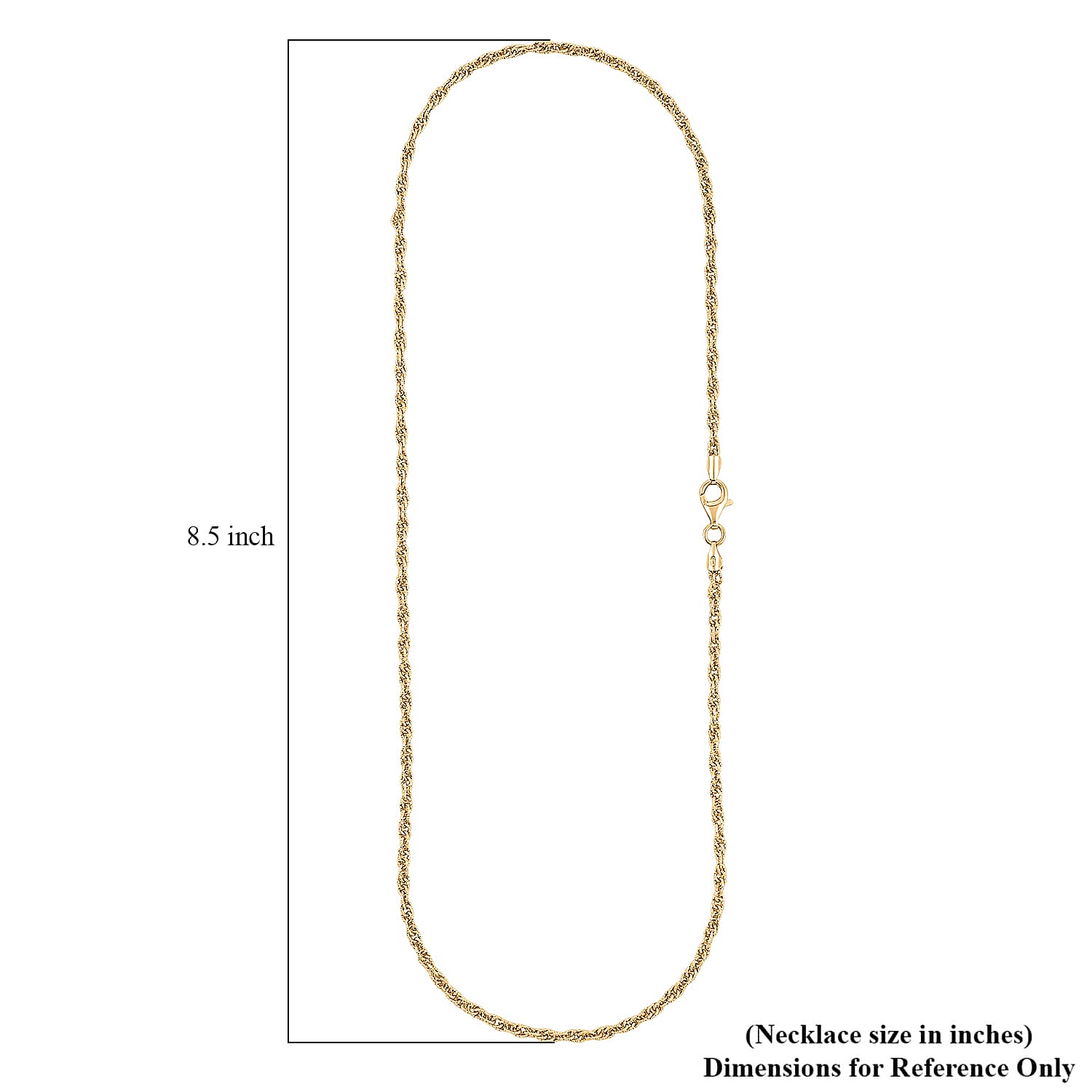 Italian Fancy Link Chain Necklace in 14K Yellow Gold Over Sterling Silver 10.08 Grams 20 Inches