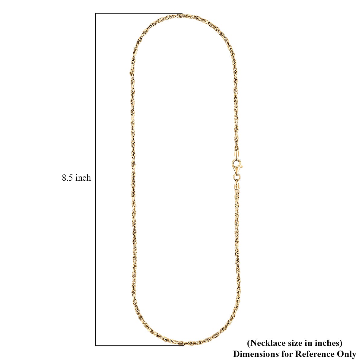 Italian Fancy Link Chain Necklace in 14K Yellow Gold Over Sterling Silver 10.08 Grams 20 Inches image number 5